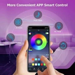 Striscia LED, Striscia LED Flessibile, Striscia Per Scale, Stanze, Controller WiFi (senza Telecomando), 2835 Non Impermeabile 30m -Cibi per cani in Italia 100113860 3