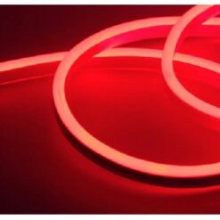 Striscia Neon, Striscia LED, Striscia Neon Flessibile, Striscia Neon Flessibile Per Decorazione Interna Ed Esterna, Luce Rossa, 2m