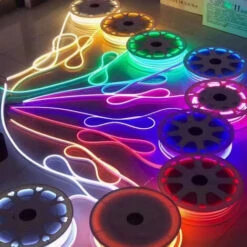 12V, Striscia LED, Striscia LED Flessibile Per Decorazione D'interni, Arancione, 5m