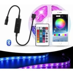 Barra Luminosa A LED Bluetooth, Controllata Da Controller Bluetooth, Sincronizzata Con Il Ritmo Musicale, Barra Luminosa A LED Per Camera Da Letto, Matrimonio, Festa, Cucina, Luci 5m-270, Non Impermea