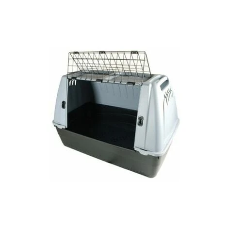 TRASPORTINO PER CANI BRACCO 90 Cm. 88x51x58 H Col. Grigio 3 TRASPORTINO PER CANI BRACCO 90 Cm. 88x51x58 H Col. Grigio