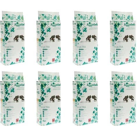 Ferribiella Multipack 8 Confezioni Da 15 Pezzi Assorbello Tappetini Igenici ultra Per Cani 60x90 5 Ferribiella Multipack 8 Confezioni Da 15 Pezzi Assorbello Tappetini Igenici ultra Per Cani 60x90 - immagine 3
