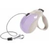 Ferplast AMIGO CORD Guinzaglio Allungabile Con Cordino. 4 Misure E Vasta Scelta Di Colori.. Variante MINI - Misure: 12 X 3 X H 10 Cm - Lilla