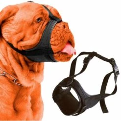 Ferplast SAFE BOXER Museruola Imbottita E Regolabile Per Cani Dal Muso Corto. Variante SAFE BOXER - Misure: A: 50-80 Cm B: 20-30 Cm C: 10 Cm - -Cibi per cani in Italia 10504411 4