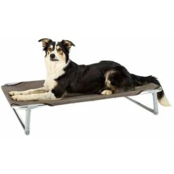 Ferplast DREAM Brandina In Alluminio Con Telo Sintetico - 4 Misure. Variante 80 - Misure: 84 X 54 X H 18 Cm - Tortora 11 Ferplast DREAM Brandina In Alluminio Con Telo Sintetico - 4 Misure. Variante 80 - Misure: 84 X 54 X H 18 Cm - Tortora -Cibi per cani in Italia 10504751 5