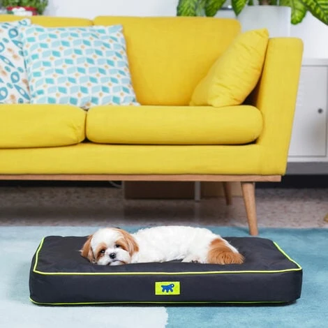 Ferplast POLO Materassino Con Imbottitura Estraibile. In Vari Colori E Misure.. Variante 65 - Misure: 65 X 40 X H 8 Cm - Nero 5 Ferplast POLO Materassino Con Imbottitura Estraibile. In Vari Colori E Misure.. Variante 65 - Misure: 65 X 40 X H 8 Cm - Nero - immagine 3