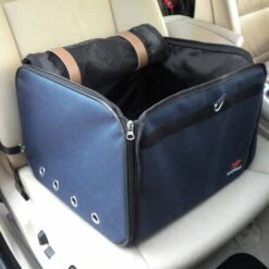 Ferplast ARCA Borsa Per Il Trasporto In Auto Di Cani Di Piccola Taglia. Variante ARCA - Misure: 38 X 38 X H 29 Cm - Blu -Cibi per cani in Italia 10505129 4