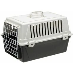 Ferplast ATLAS EL Trasportino Per Gatti E Cani Di Piccola Taglia. Vari Colori E Misure.. Variante 10 EL - Misure: 32.5 X 48 X H 29 Cm - Nero