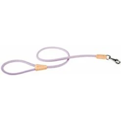 Ferplast DERBY G Guinzaglio Per Cani In Ecopelle Con Interno In Nylon. Varie Misure E Colori.. Variante 7/110 - Misure: Ø 7 Mm X L 110 Cm - Lilla