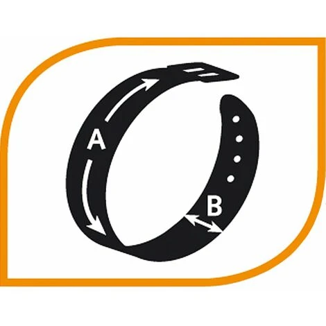 Ferplast DAYTONA FANTASY CSS Collare A Semistrangolo Per Cani In Nylon Imbottito. Varie Fantasie E Misure.. Variante CSS15/40 - Misure: A: 40 Cm - B: 15 Mm - Nero 4 Ferplast DAYTONA FANTASY CSS Collare A Semistrangolo Per Cani In Nylon Imbottito. Varie Fantasie E Misure.. Variante CSS15/40 - Misure: A: 40 Cm - B: 15 Mm - Nero - immagine 2