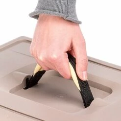 Ferplast ATLAS TRENDY PLUS Trasportino Per Gatti E Cani Di Piccola Taglia Con Tracolla Regolabile.. Variante 10 - Misure: 32.5 X 48 X H 29 Cm - Nero -Cibi per cani in Italia 10505779 4