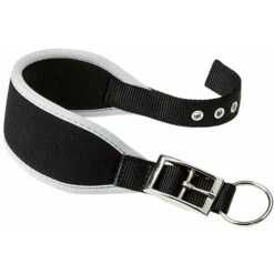 Ferplast ERGOCOMFORT CW Collare Imbottito Per Levrieri. Varie Misure. . Variante CW15/32 - Misure: A: 26-32 Cm B: 15 Mm - Nero