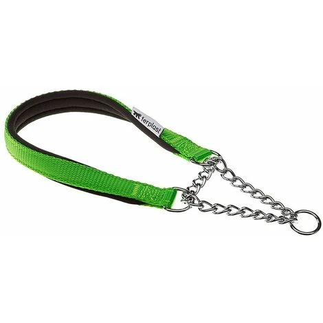 Ferplast DAYTONA CSS Collare A Semistrangolo Con Imbottitura Soft. In Vari Colori E Misure.. Variante CSS15/45 - Misure: A: 45 Cm - B: 15 Mm - Verde Acido 4 Ferplast DAYTONA CSS Collare A Semistrangolo Con Imbottitura Soft. In Vari Colori E Misure.. Variante CSS15/45 - Misure: A: 45 Cm - B: 15 Mm - Verde Acido - immagine 2