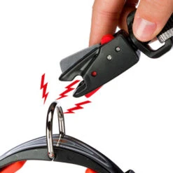 Ferplast Sport Reflex Matic GA Guinzaglio Riflettente Per L'addestramento Di Cani Con Moschettone Automatico.. Variante SPORT REFLEX MATIC GA13/200 - Misure: Ø 13 Mm X L 200 Cm - Nero -Cibi per cani in Italia 10506101 2