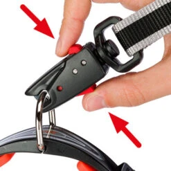 Ferplast Sport Reflex Matic GA Guinzaglio Riflettente Per L'addestramento Di Cani Con Moschettone Automatico.. Variante SPORT REFLEX MATIC GA13/200 - Misure: Ø 13 Mm X L 200 Cm - Nero -Cibi per cani in Italia 10506101 3