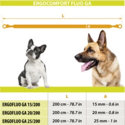 Ferplast ERGOFLUO GA Guinzaglio Da Addestramento Per Cani.. Variante GA15/200 - Misure: 15 Mm X L 200 Cm - Giallo 6 Ferplast ERGOFLUO GA Guinzaglio Da Addestramento Per Cani.. Variante GA15/200 - Misure: 15 Mm X L 200 Cm - Giallo -Cibi per cani in Italia 10506270 2
