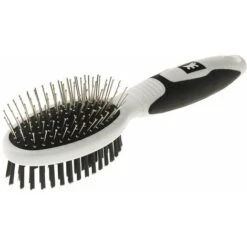 Ferplast GRO 5762 Premium Spazzola Combinata Per Cani Con Pelo Corto, Medio E Lungo.. Variante GRO 5762 PREMIUM - Misure: 21.8 X 5.7 X H 5.5 Cm -