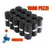 Sacchetti Igienici Bisogni Escrementi Cane 1000 Pz + Portasacchetti Omaggio Colore: Rosa Mpn: Non Applicabile