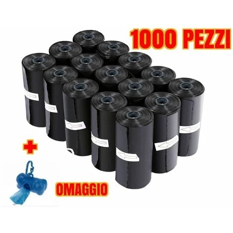 Sacchetti Igienici Bisogni Escrementi Cane 1000 Pz + Portasacchetti Omaggio Colore: Rosa Mpn: Non Applicabile 3 Sacchetti Igienici Bisogni Escrementi Cane 1000 Pz + Portasacchetti Omaggio Colore: Rosa Mpn: Non Applicabile