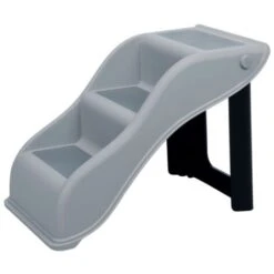 Scaletta Per Animali Domestici Pieghevole Grigio Chiaro 39475 TRIXIE