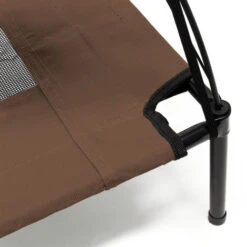 Brandina Per Cani E Gatti Con Tettuccio 76x60x16cm Max 25kg Marrone Lettino Branda Per Animali -Cibi per cani in Italia 10697681 3