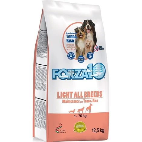 Forza10 Maintenance Per Cane Light All Breeds Con Tonno E Riso Da 12,5 Kg 3 Forza10 Maintenance Per Cane Light All Breeds Con Tonno E Riso Da 12,5 Kg