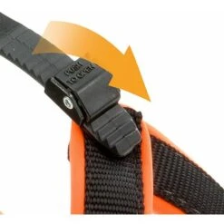 Ferplast AGILA FLUO 3-9 Pettorina Ergonomica Per Cani Con Morbida Imbottitura. Chiusura Con Cordino.. Variante 3 - Misure: A=B 42-50 Cm 15 Mm - Arancione -Cibi per cani in Italia 11379946 4