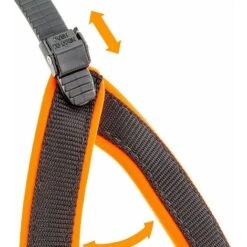 Ferplast AGILA FLUO 3-9 Pettorina Ergonomica Per Cani Con Morbida Imbottitura. Chiusura Con Cordino.. Variante 3 - Misure: A=B 42-50 Cm 15 Mm - Arancione -Cibi per cani in Italia 11379946 5
