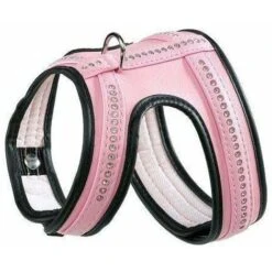 Pettorina Lux Con Strass - Ferplast - Colore: Rosa Antico - Taglia: Large