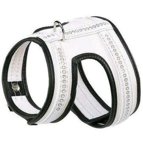 Pettorina Lux Con Strass - Ferplast - Colore: Rosa Antico - Taglia: Large 7 Pettorina Lux Con Strass - Ferplast - Colore: Rosa Antico - Taglia: Large - immagine 5