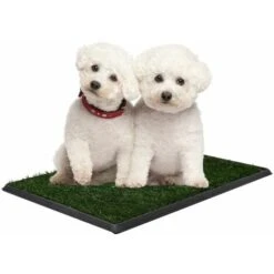 Lettiera Per Cani WC Tappetino Toilette Per Cuccioli Con Erba, 51 X 76 Cm