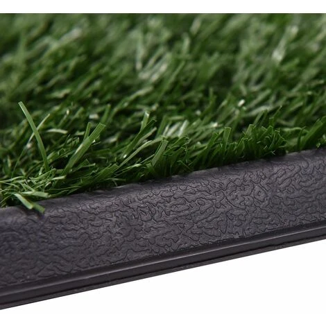 Lettiera Per Cani WC Tappetino Toilette Per Cuccioli Con Erba, 51 X 76 Cm 6 Lettiera Per Cani WC Tappetino Toilette Per Cuccioli Con Erba, 51 X 76 Cm - immagine 4