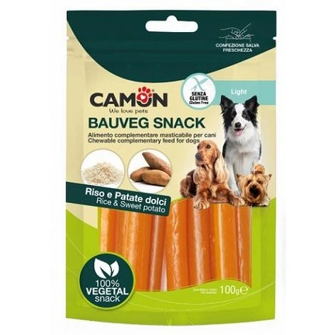 Camon Bauveg Snack Con Patate Dolci E Zucca Da 100 Gr 3 Camon Bauveg Snack Con Patate Dolci E Zucca Da 100 Gr