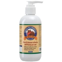 Grizzly Pet Products Olio Di Salmone Selvatico Alaska Per Cani Da 250 Ml