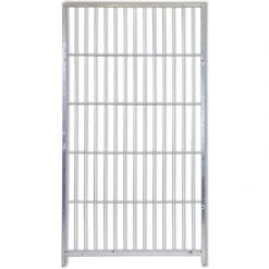 Pannello Modulare Semplice Per Box Per Cani Zincatura Elettrolitica 100 Cm X H 180 Cm