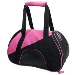 Trasportino Borsa Per Cane E Gatto Plutone Rosa Max 8 Kg