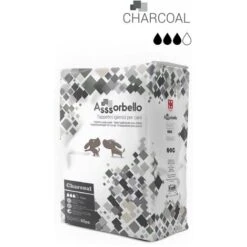 Ferribiella Multipack 6 Confezioni Assorbello Tappetini Igienici Carbone Attivo Charcoal Per Cani 60x60 5 Ferribiella Multipack 6 Confezioni Assorbello Tappetini Igienici Carbone Attivo Charcoal Per Cani 60x60 -Cibi per cani in Italia 14876782 2