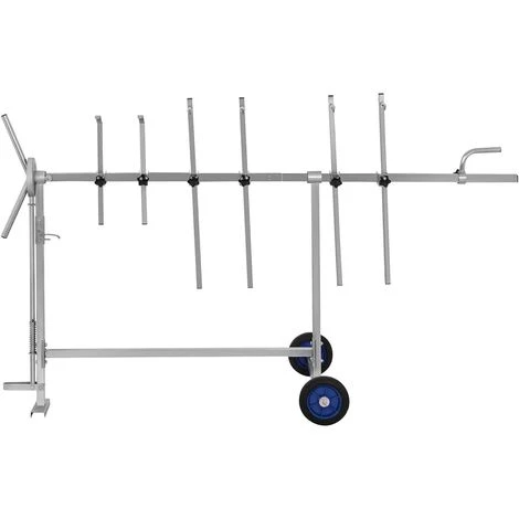 MSW Cavalletto Per Verniciatura Cavalletto Carrozzeria Girevole Auto 360° 6 Bracci 3 MSW Cavalletto Per Verniciatura Cavalletto Carrozzeria Girevole Auto 360° 6 Bracci - immagine 2