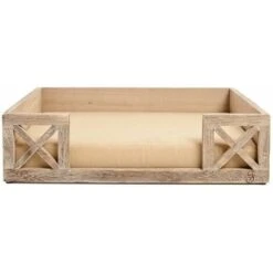 Ferribiella Divanetto In Legno Con Cuscino Per Cani E Gatti Modello Londra -Cibi per cani in Italia 15486833 2