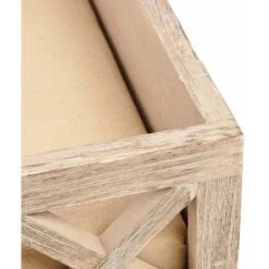 Ferribiella Divanetto In Legno Con Cuscino Per Cani E Gatti Modello Londra -Cibi per cani in Italia 15486833 3