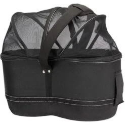 Cestino Anteriore Bici Per Animali Domestici 29x42x48 Cm Nero TRIXIE