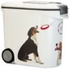 Contenitore Cibo Per Animali Motivo Cane Con Ruote 35L Curver -Cibi per cani in Italia 15879406 1