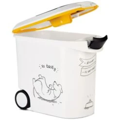 Contenitore Cibo Per Cani Dinner Is Served Con Ruote 35L Curver -Cibi per cani in Italia 15879428 3