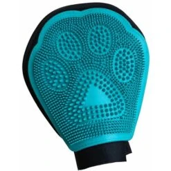 Guanto Spazzola Animali Domestici Toelettatura Cattura Peli Lavaggio Massaggio