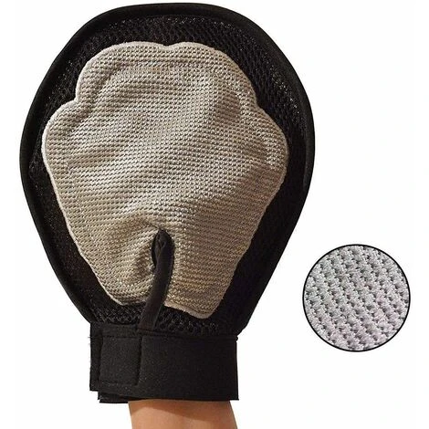 Guanto Spazzola Animali Domestici Toelettatura Cattura Peli Lavaggio Massaggio 7 Guanto Spazzola Animali Domestici Toelettatura Cattura Peli Lavaggio Massaggio - immagine 5