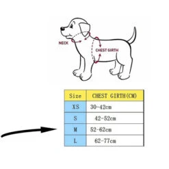 Pettorina Imbracatura Per Cane A Maglia Aperta Media Taglia 52-62cm 13-20kg -Cibi per cani in Italia 16160777 3