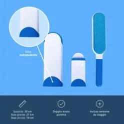 Spazzola Rimuovi Peli Animali Cani Gatti Pet Tessuti Sedili Vestiti Pelucchi -Cibi per cani in Italia 16167506 4