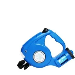 Guinzaglio Retrattile Con Torcia Led E Porta Sacchetti Per Cane Cani 4,6Mt Blu 9 Guinzaglio Retrattile Con Torcia Led E Porta Sacchetti Per Cane Cani 4,6Mt Blu -Cibi per cani in Italia 16167509 3