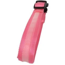 Collare Luminoso Lampeggiante A LED Per Cani Di Piccola Taglia Colore - Rosa, Misura - Larghezza 2.5 Cm X Lunghezza (35-43) Cm -Cibi per cani in Italia 16802768 3