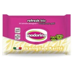 Inodorina Refresh Bio 30 Salviette Vaniglia E Karite'